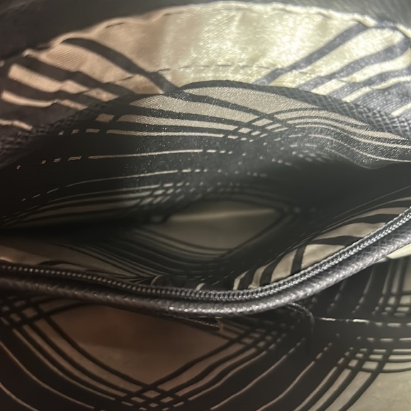 London Fog Faux Python tote EUC - Picture 12 of 17